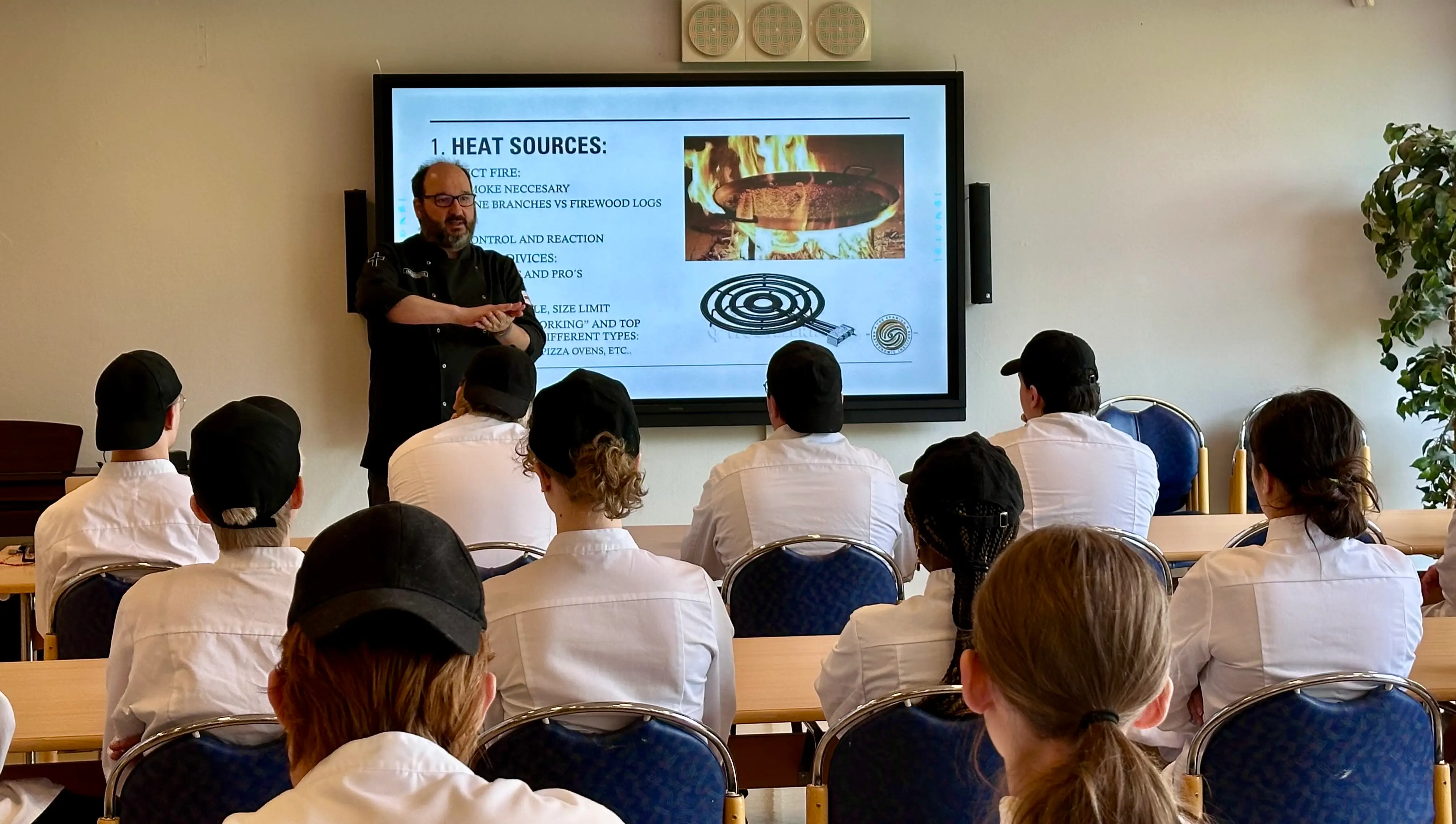 Academy classroom session