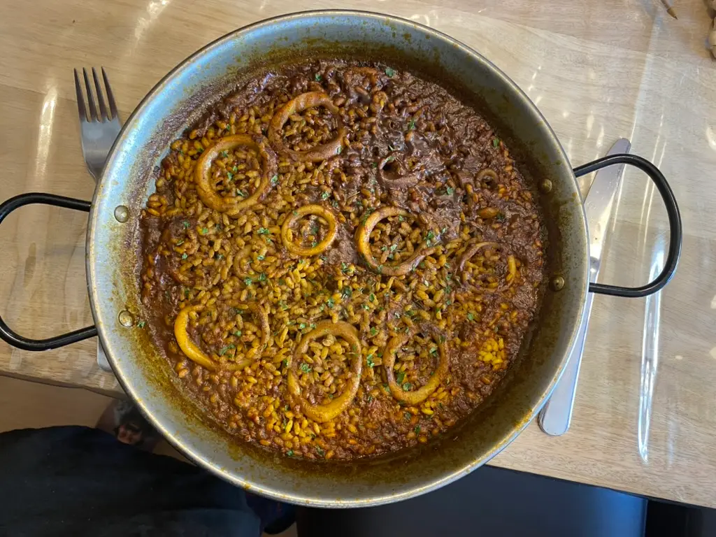 Project paella close-up