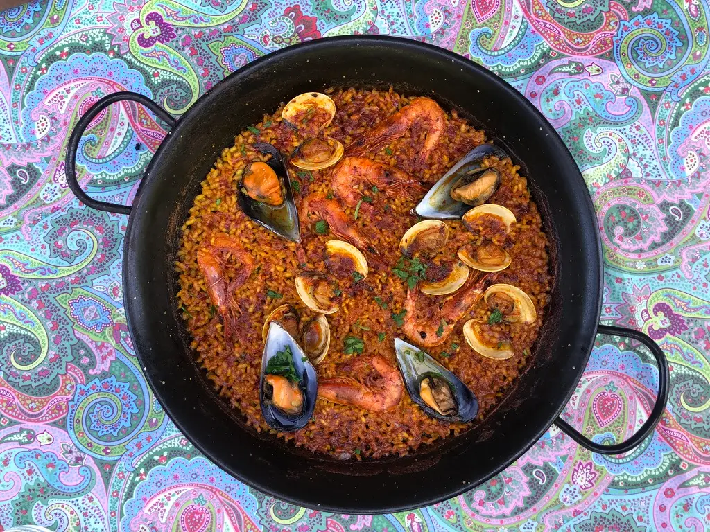 Project seafood paella